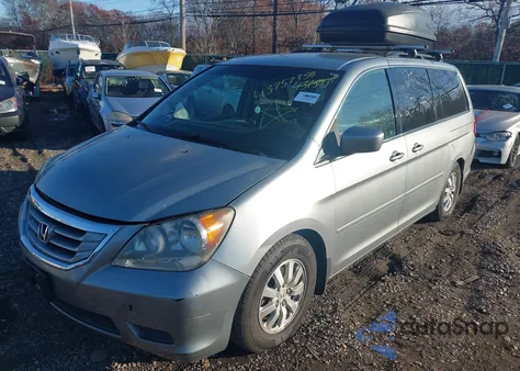 2009 Honda Odyssey Ex z USA, uszkodzony, nr VIN 5FNRL38449B059879